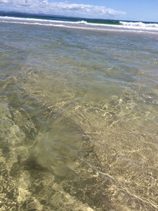 The waters of Byron Bay