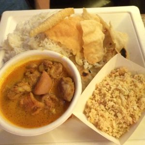 Birthday dinner: Sri Lankan street food